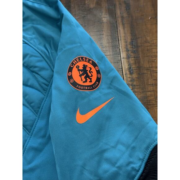 Chelsea Football Club Nike Strike Drill Training 1/4 Zip Size XL - Picture 3 of 6